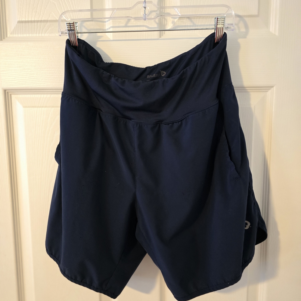 Baleaf Women's Athletic Shorts - Navy Blue